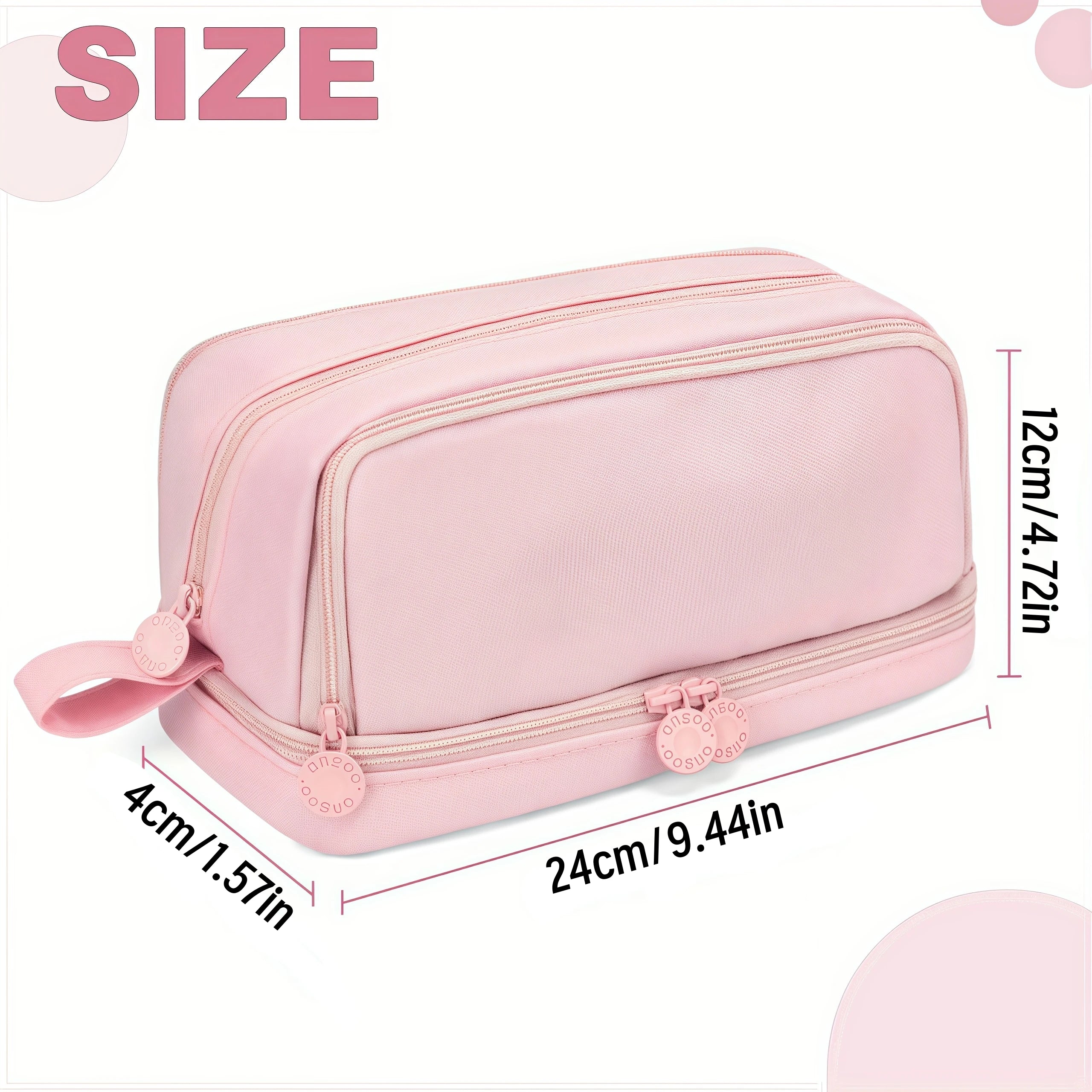 Large-Capacity Portable Pencil Case – Multi-Compartment