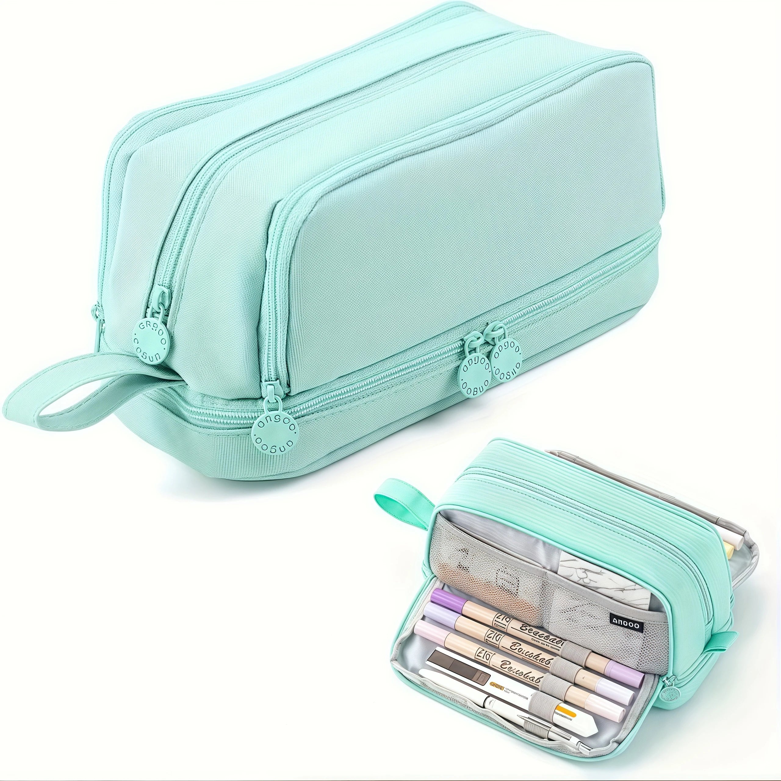 Large-Capacity Portable Pencil Case – Multi-Compartment