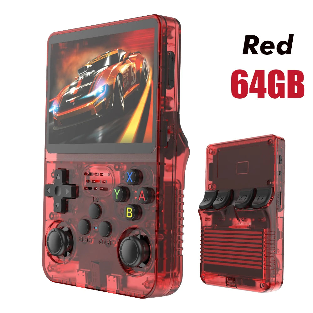 R36S Retro Console – 128GB Linux, 3.5" IPS Display