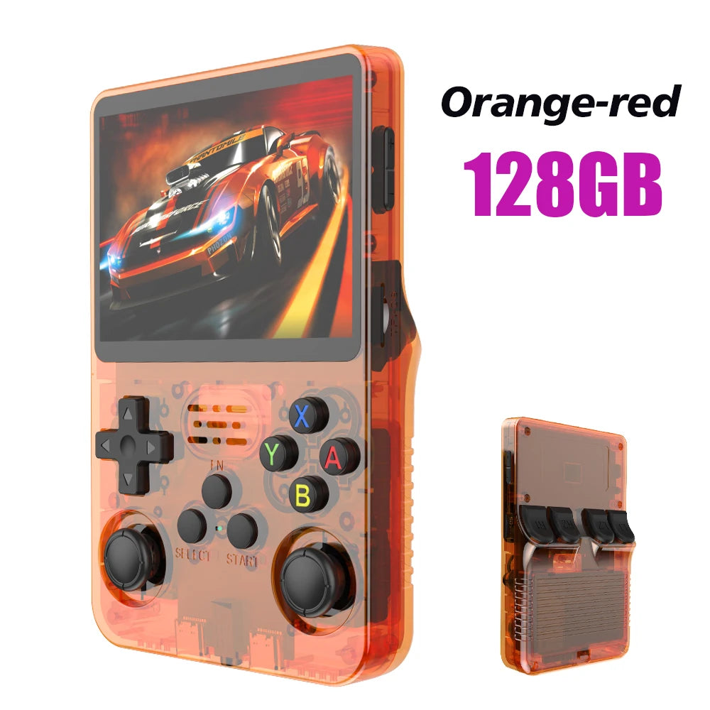 R36S Retro Console – 128GB Linux, 3.5" IPS Display