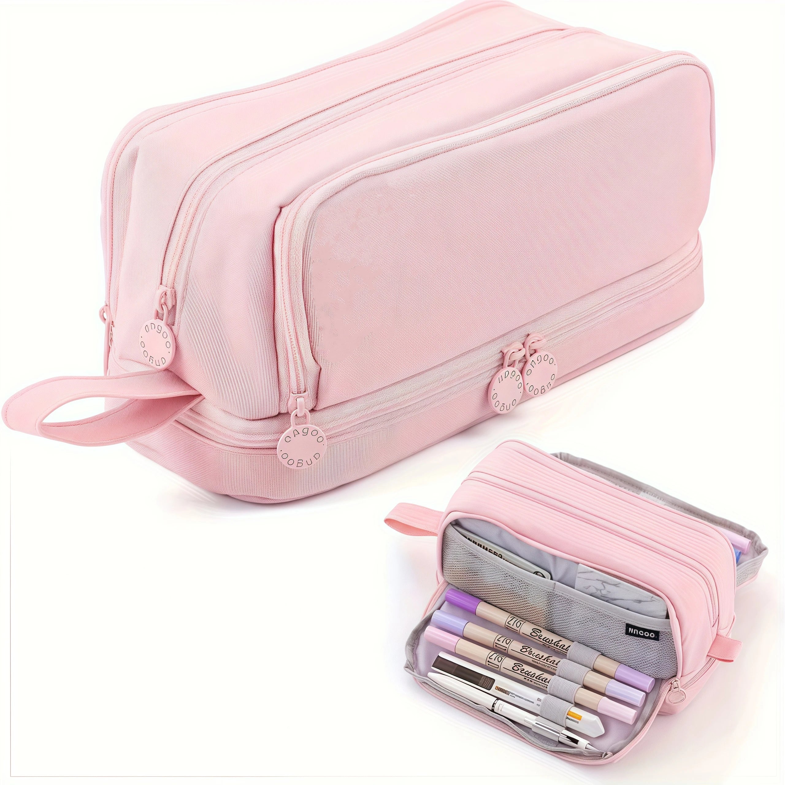 Large-Capacity Portable Pencil Case – Multi-Compartment
