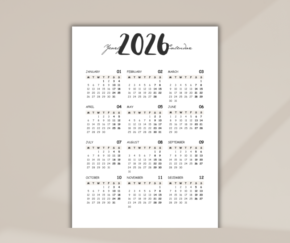 Ultimate 2026 Digital Planner Bundle | Daily, Weekly & Monthly Life Organizer