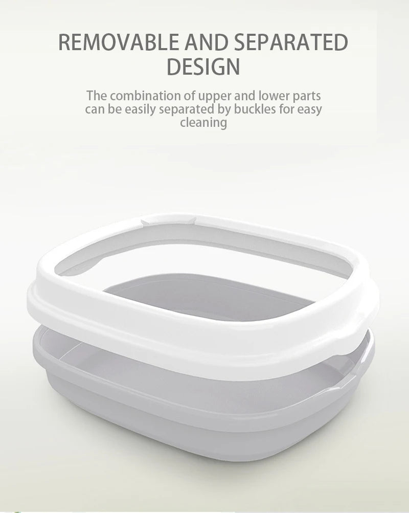 Anti-Splash Pet Litter Box
