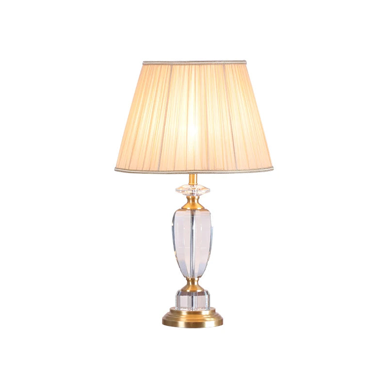 European Style K9 Crystal Table Lamp Luxury Modern Minimalist Table Lamp Decorative Lamps For Bedroom Bedside Lamp