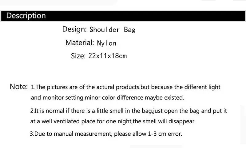 Vintage Waterproof Nylon Shoulder Bag – Simple Women’s Crossbody & Daily Travel Purse