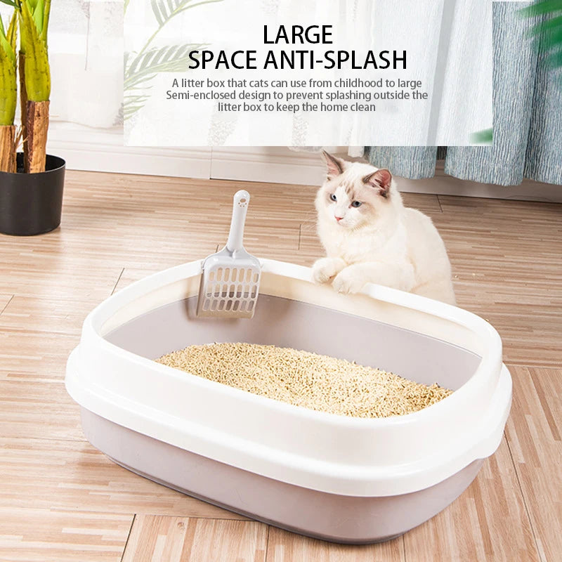 Anti-Splash Pet Litter Box