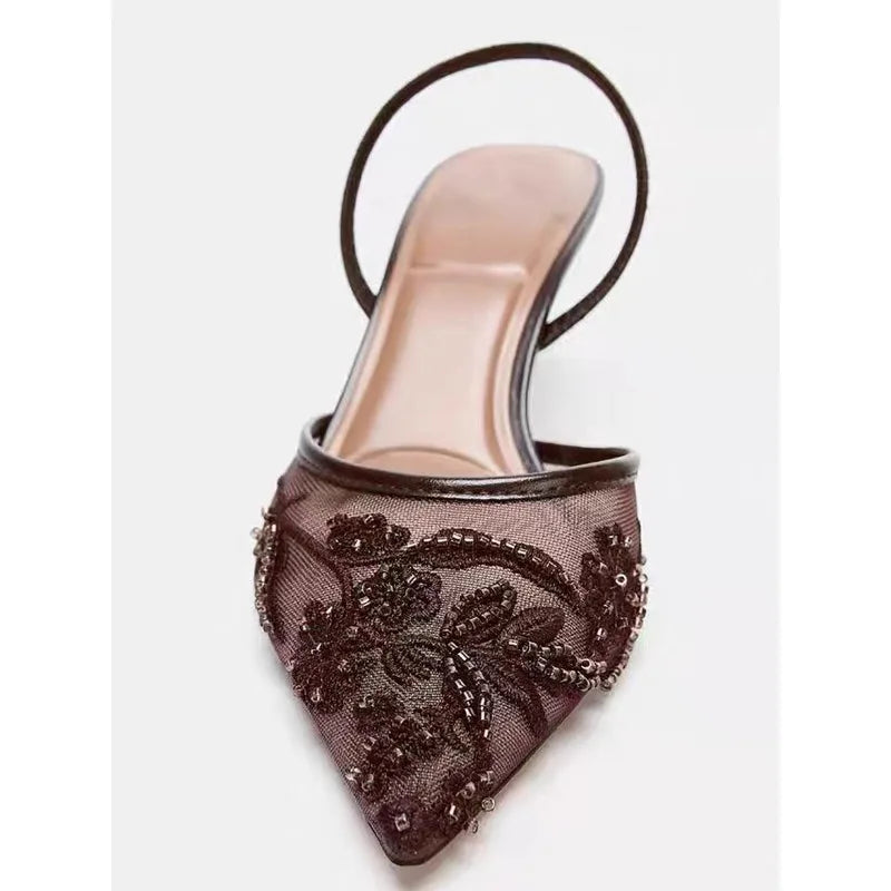 DEleventh White Luxury High Heels