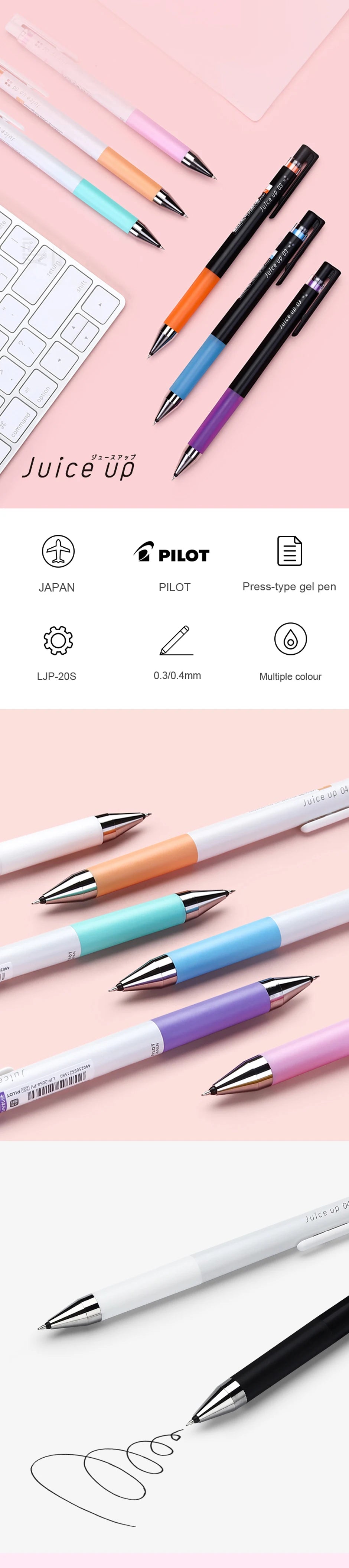 Pilot Juice Up Gel Pen 0.4mm – Black