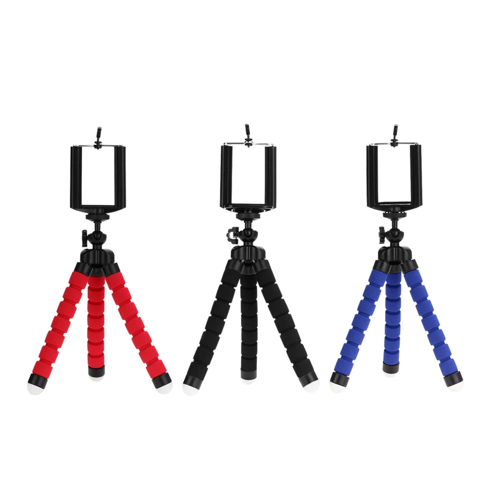 Flexible Mini Tripod Phone Holder Stand Octopus Camera Mount