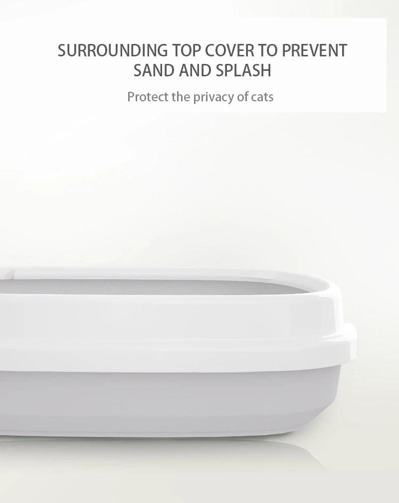 Anti-Splash Pet Litter Box