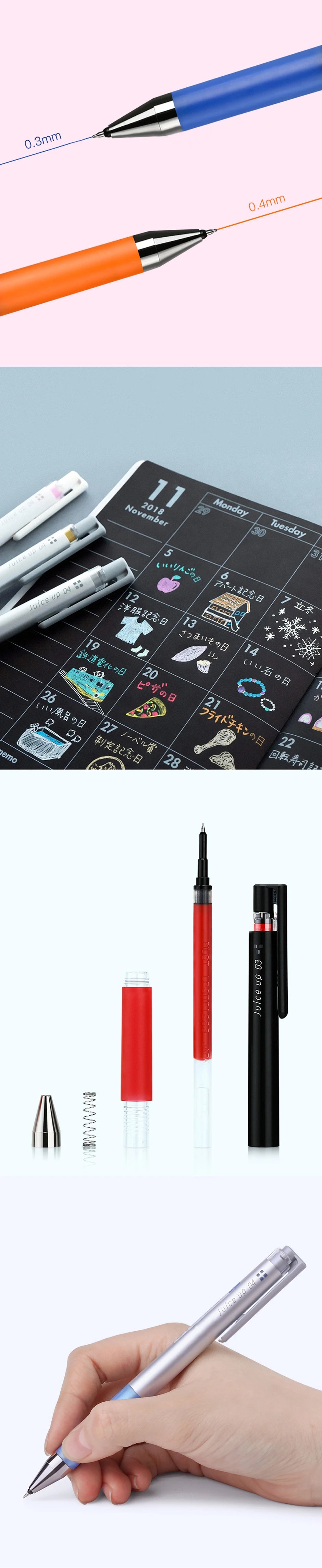 Pilot Juice Up Gel Pen 0.4mm – Black