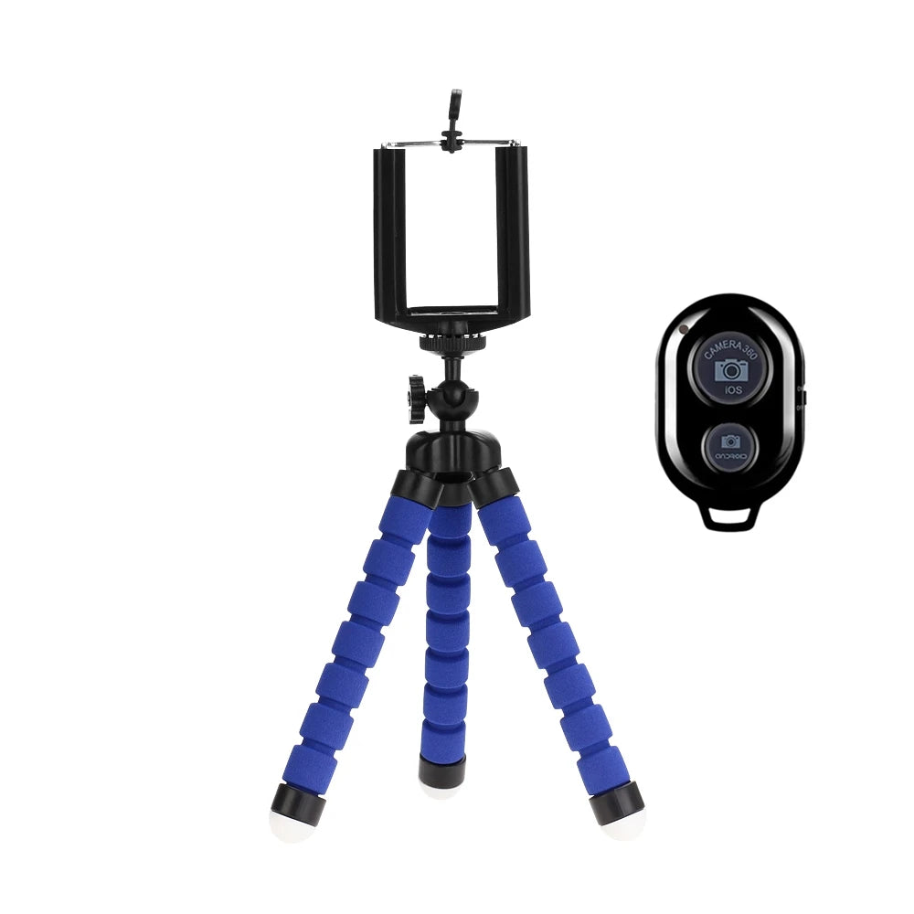Flexible Mini Tripod Phone Holder Stand Octopus Camera Mount