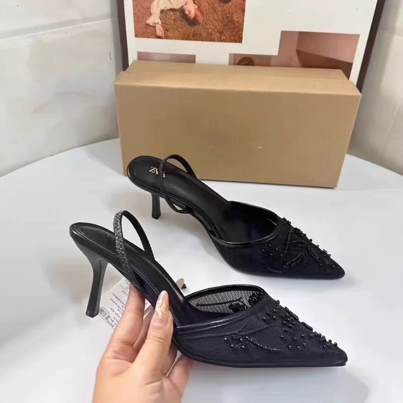 DEleventh White Luxury High Heels