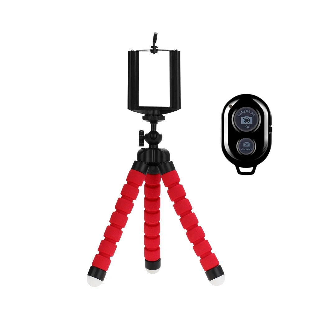 Flexible Mini Tripod Phone Holder Stand Octopus Camera Mount
