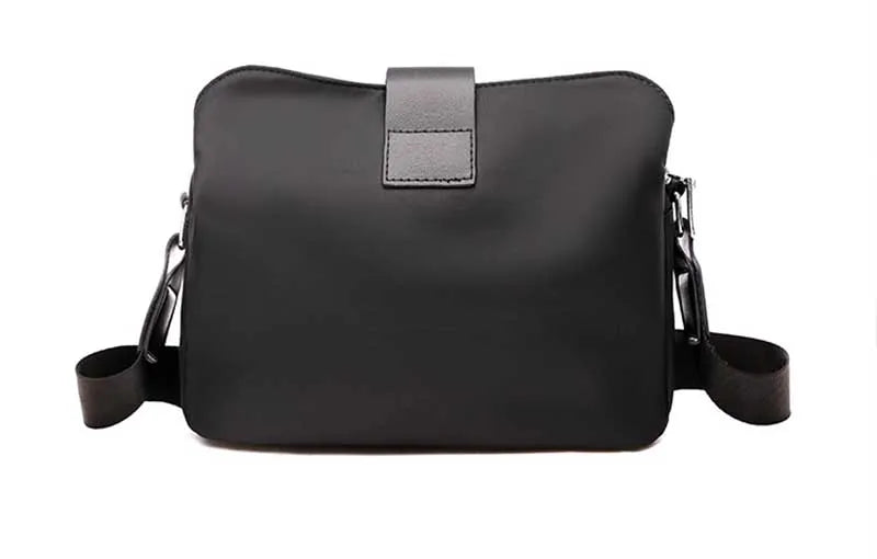Vintage Waterproof Nylon Shoulder Bag – Simple Women’s Crossbody & Daily Travel Purse
