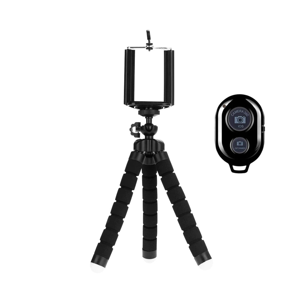 Flexible Mini Tripod Phone Holder Stand Octopus Camera Mount