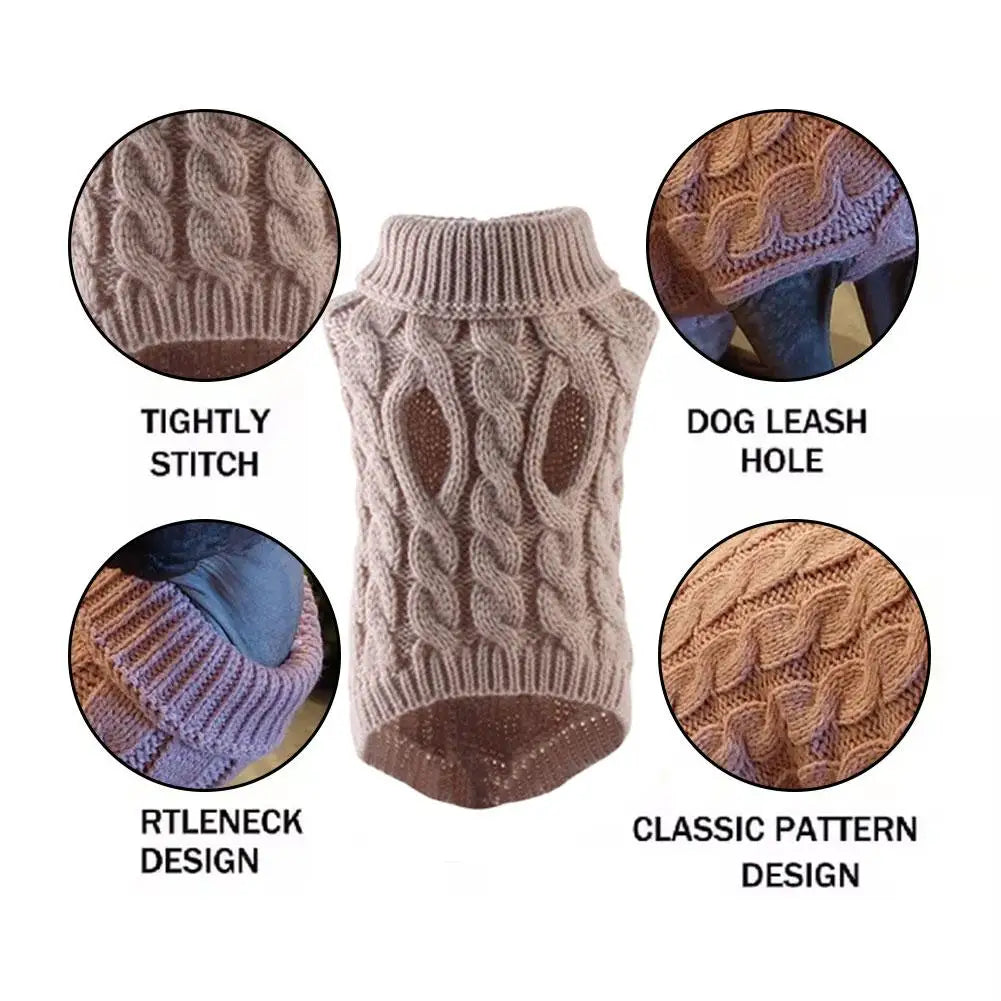 Cozy Knit Dog Sweater – Wholesale