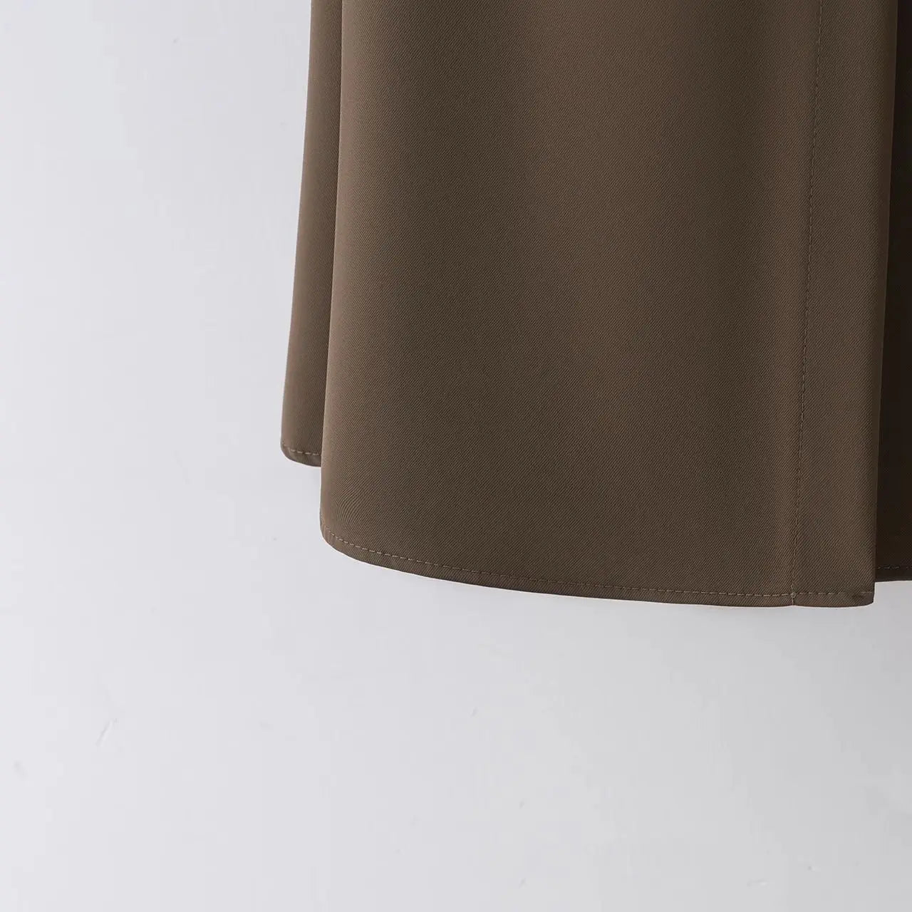 Maillard Suit Skirt Irregular Skirt Women's High Waist Mid-length Skirt Small Commuter A-line Skirt