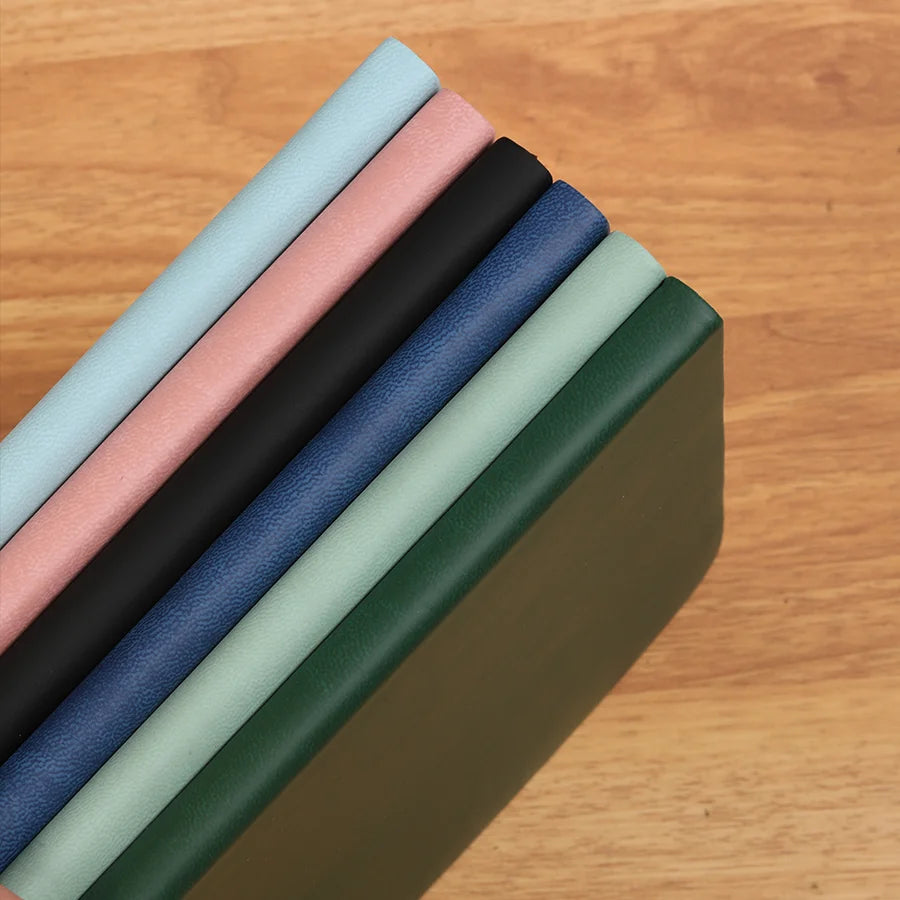 A5 Soft Leather Notebook – 120 Pages