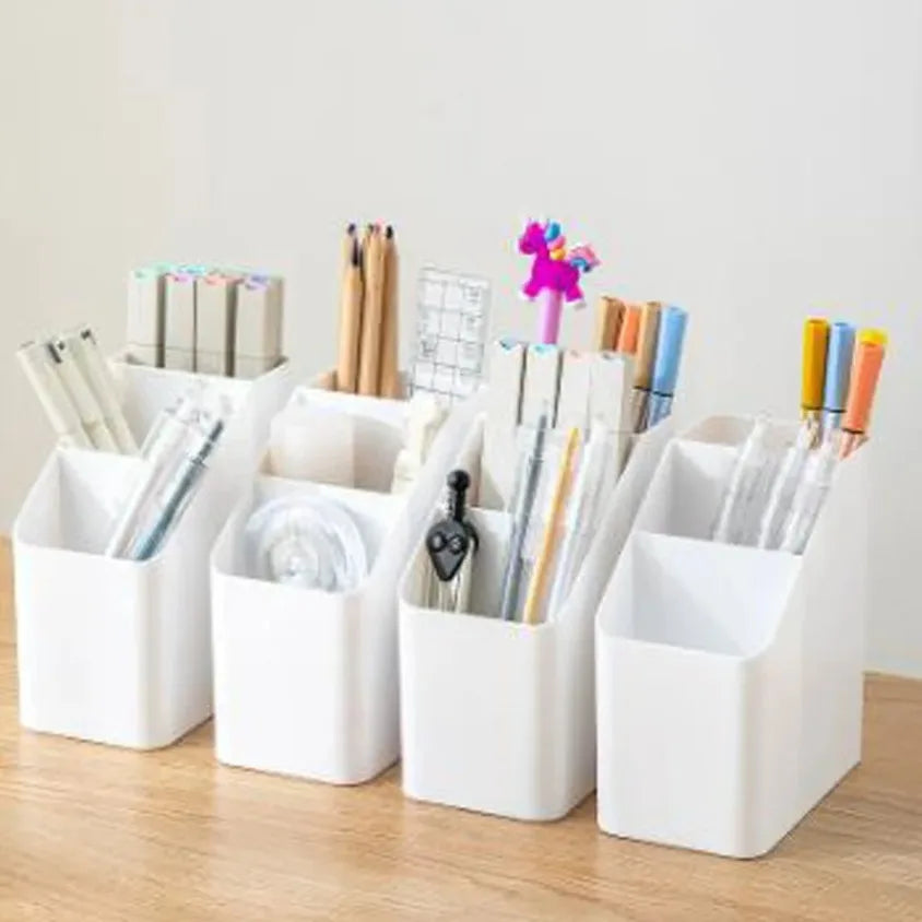 3-Compartment Desktop Storage Box
