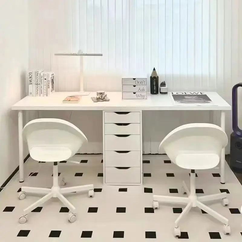 Integrated Cream-Style Study & Work Desk – Girls’ Room
