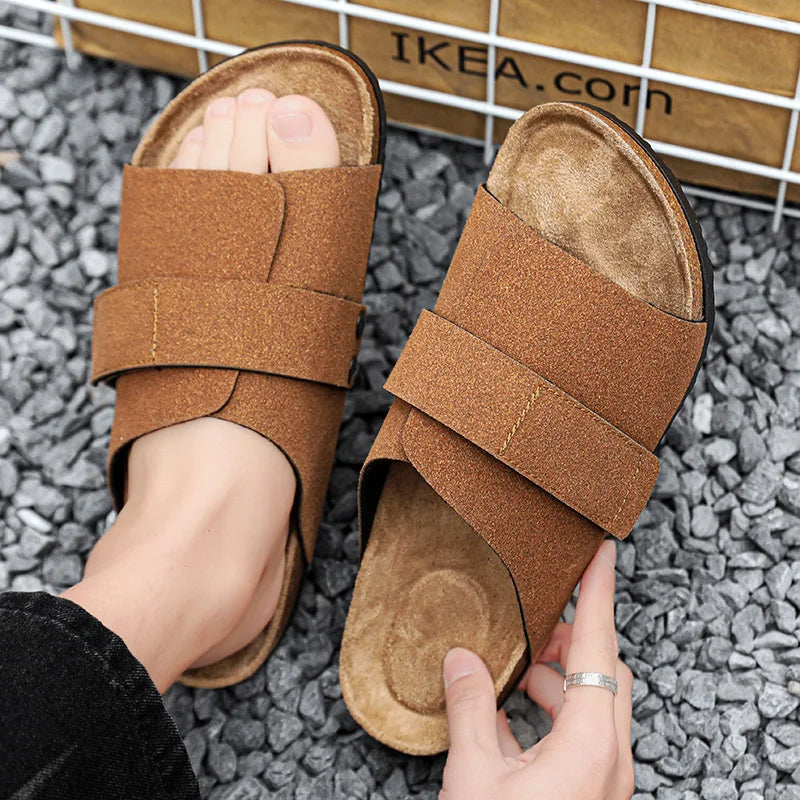 Men’s Cork Summer Slippers