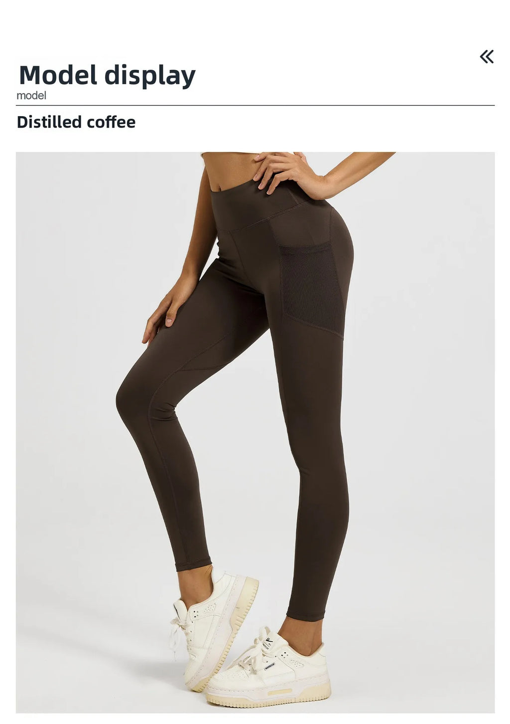 2026Spring Summer New Women's Yoga Pants Tight Peach Hip Leggings Pocket High Waist Belly Tight Trousers Sports Riding Pants Fit