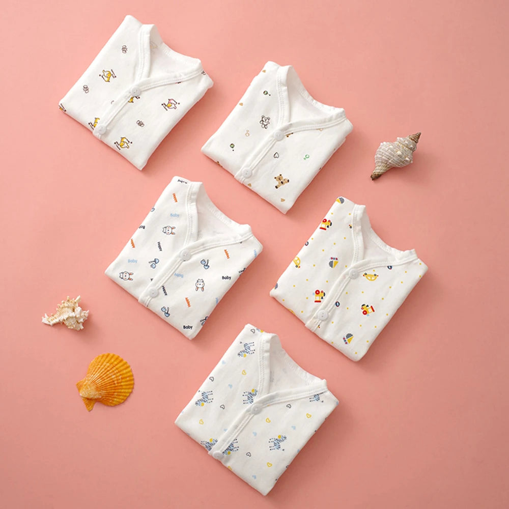 Newborn Cartoon Cotton Set – Top & Pants 0-3M