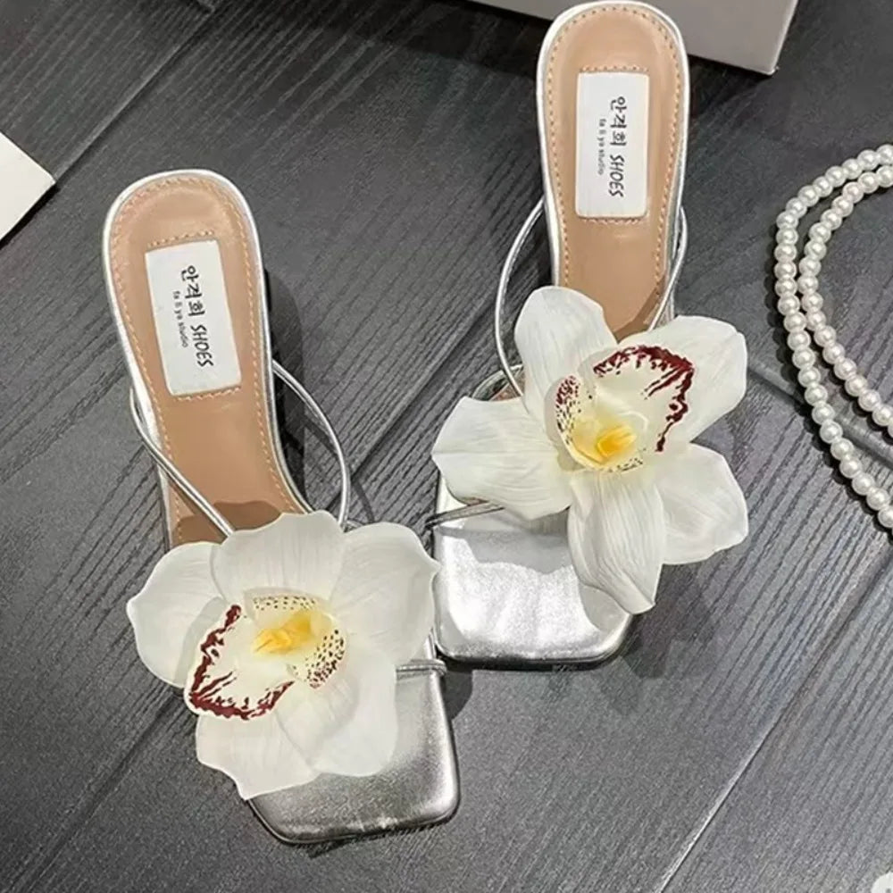 Butterfly Flower Shoe Charms