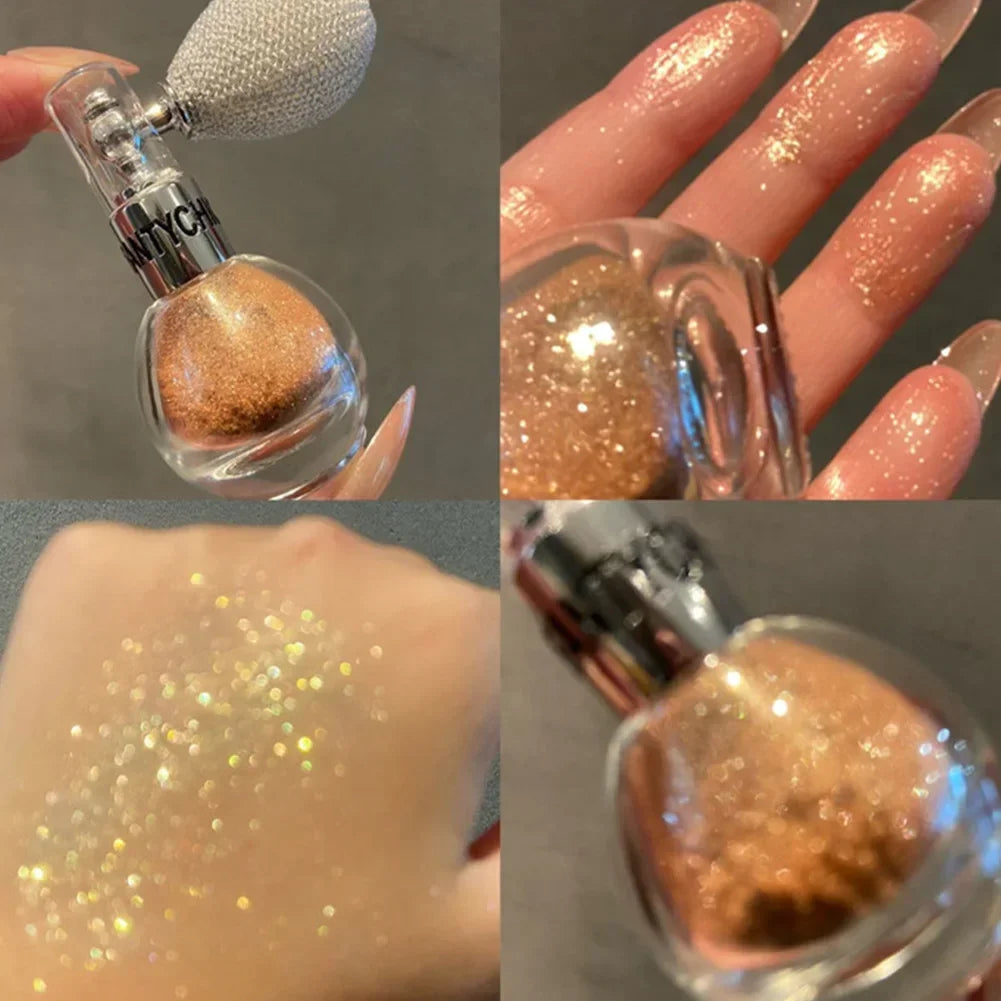 Diamond Shimmer Body & Face Highlighter Spray Powder