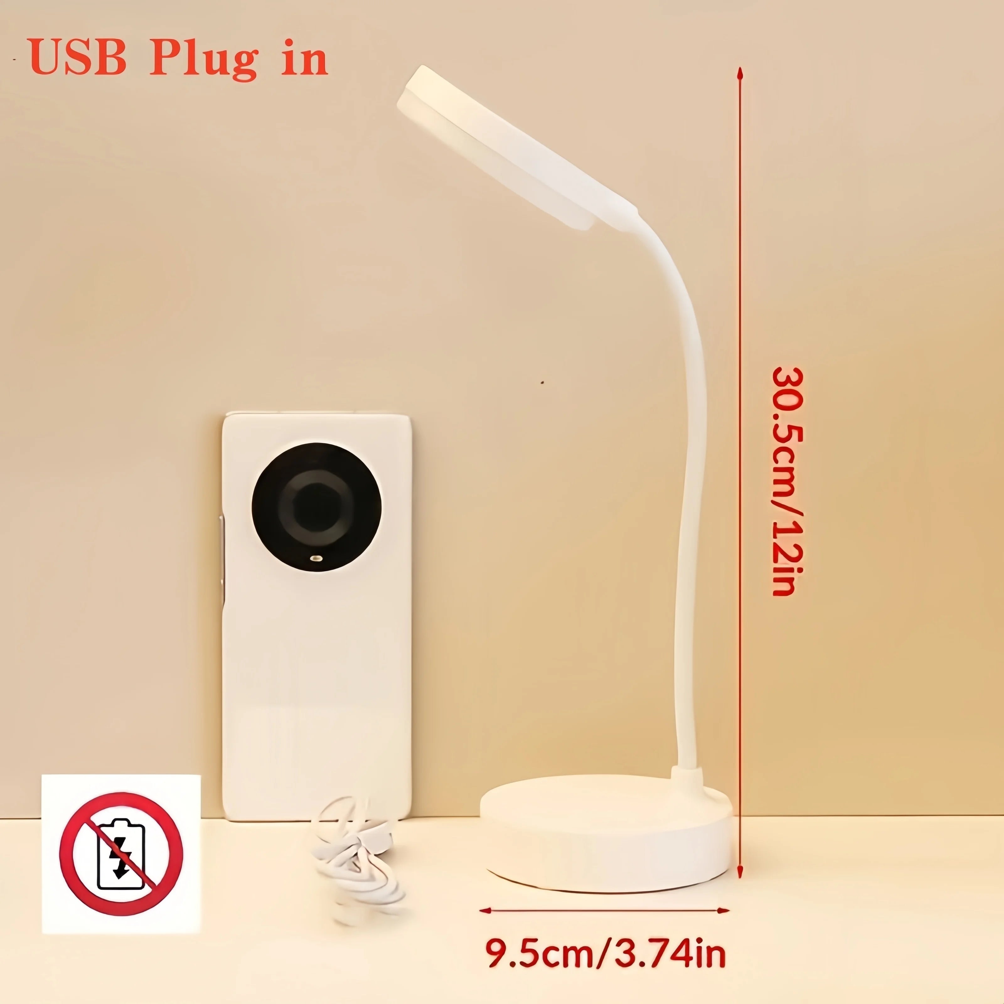 Portable LED Desk Lamp – Eye Protection & 3 Modes