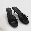 2026 Women Summer New Brand High Heel Sandals Versatile Simple Slim Heel Sandals Slippers