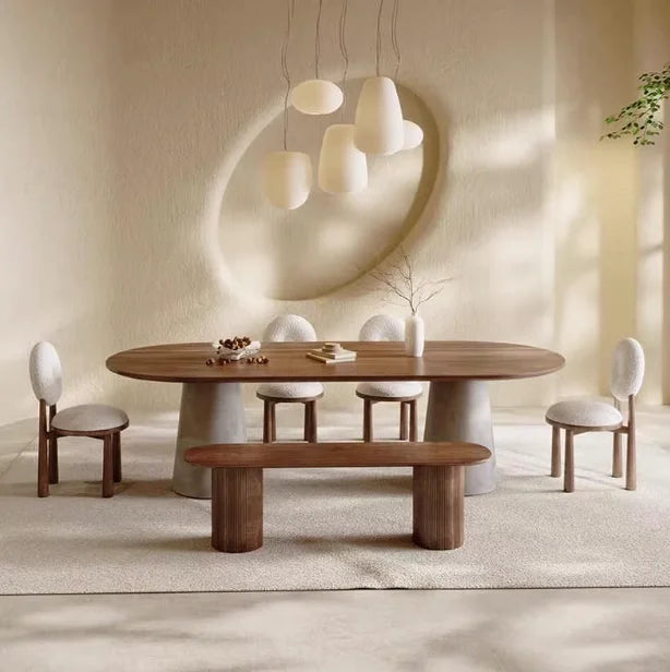 Designer Office Dining Table Wood Reception Space Saving Luxury Dining Table Center Dressing Study Muebles Living Room Furniture