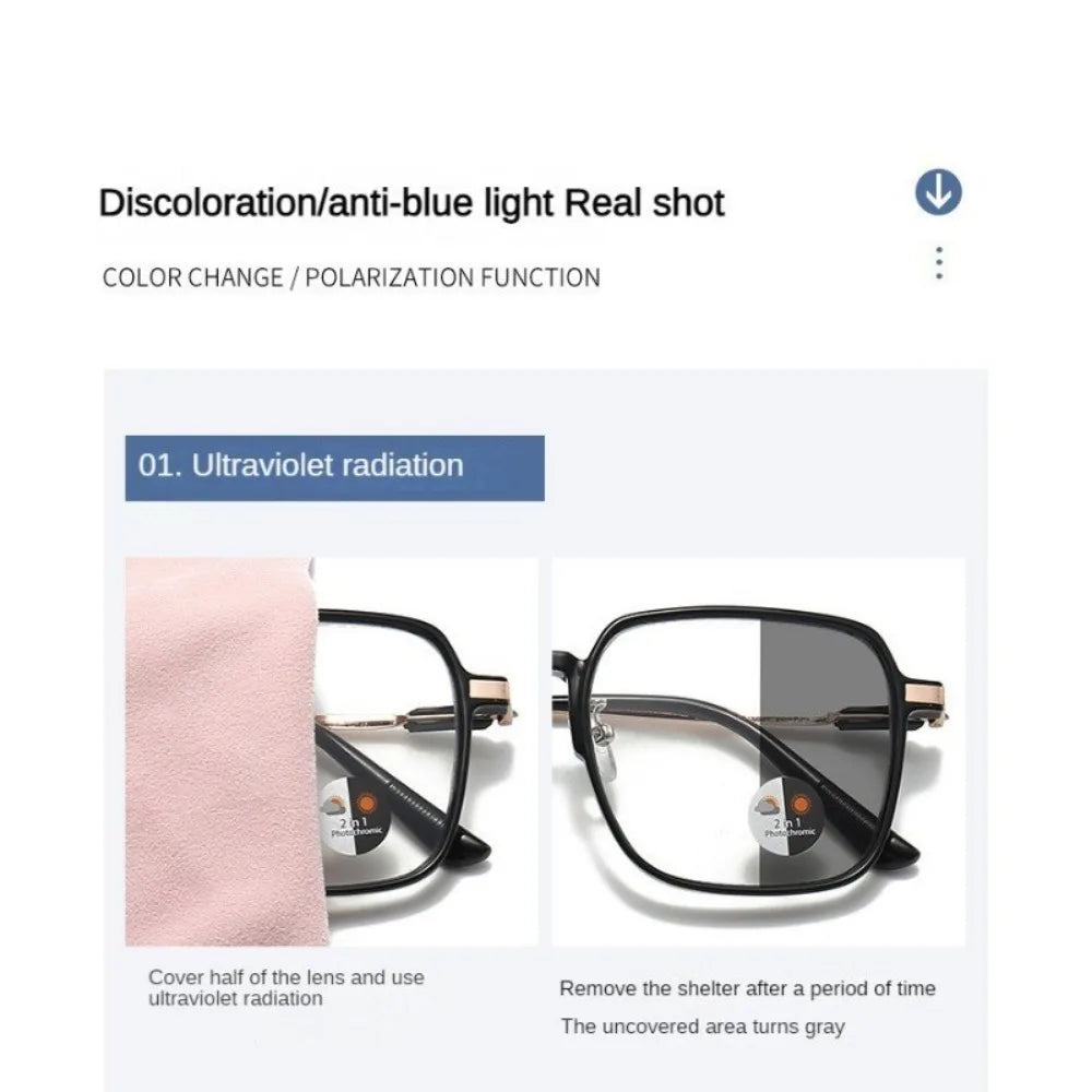 Photochromic Anti-Radiation Glasses