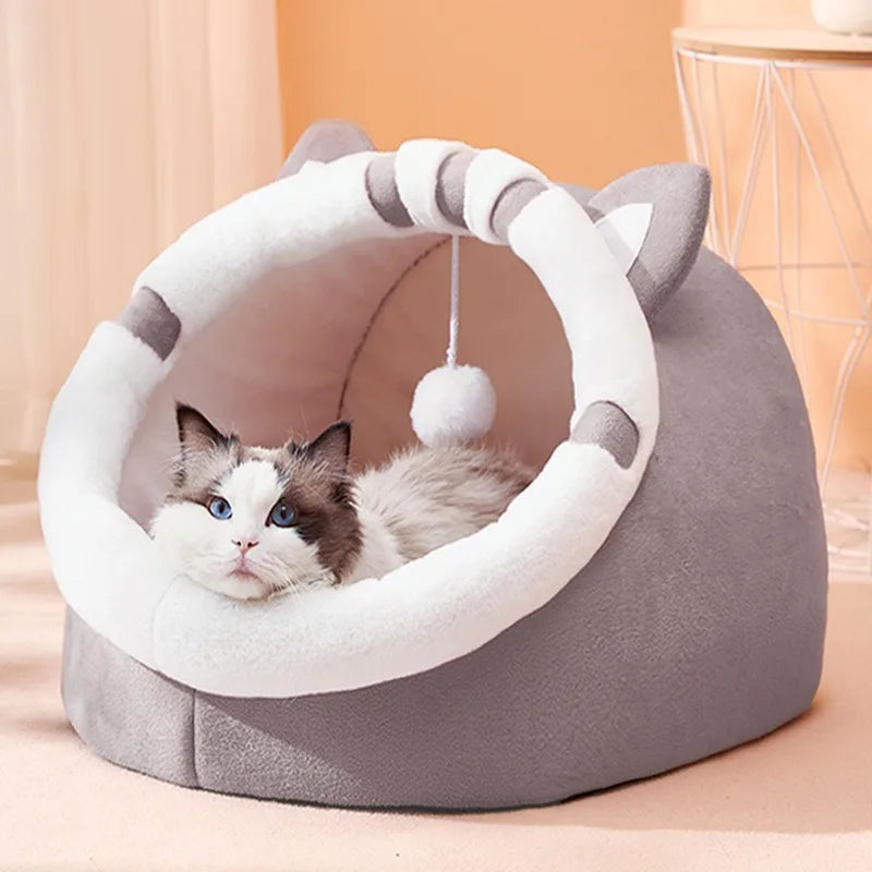 Cat Ear Plush Bed