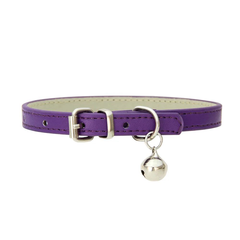 PU Leather Cat Collar