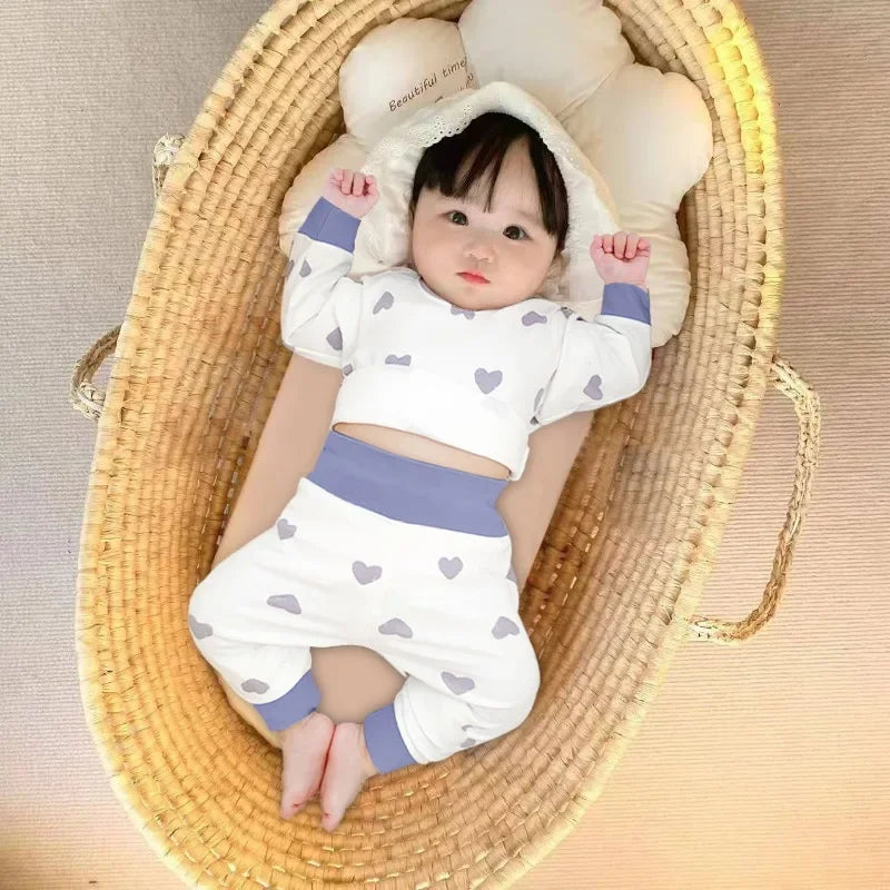 2PCS Cotton Baby Pajama Set – Autumn/Winter