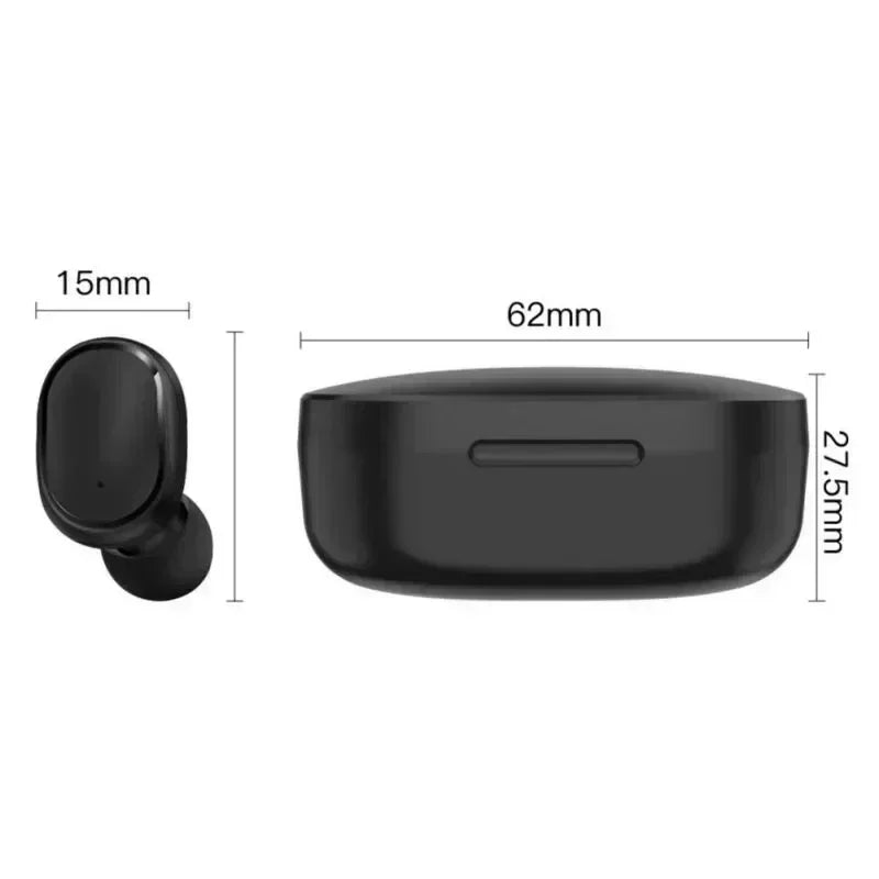 E6S TWS Wireless Bluetooth Earbuds – Noise Cancelling with Mic