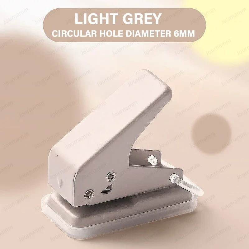 Single Hole Mini Paper Punch – Portable & Cute