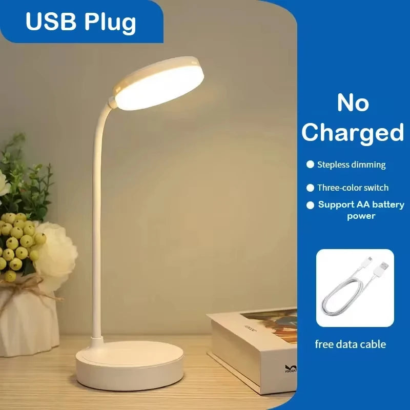 Portable LED Desk Lamp – Eye Protection & 3 Modes