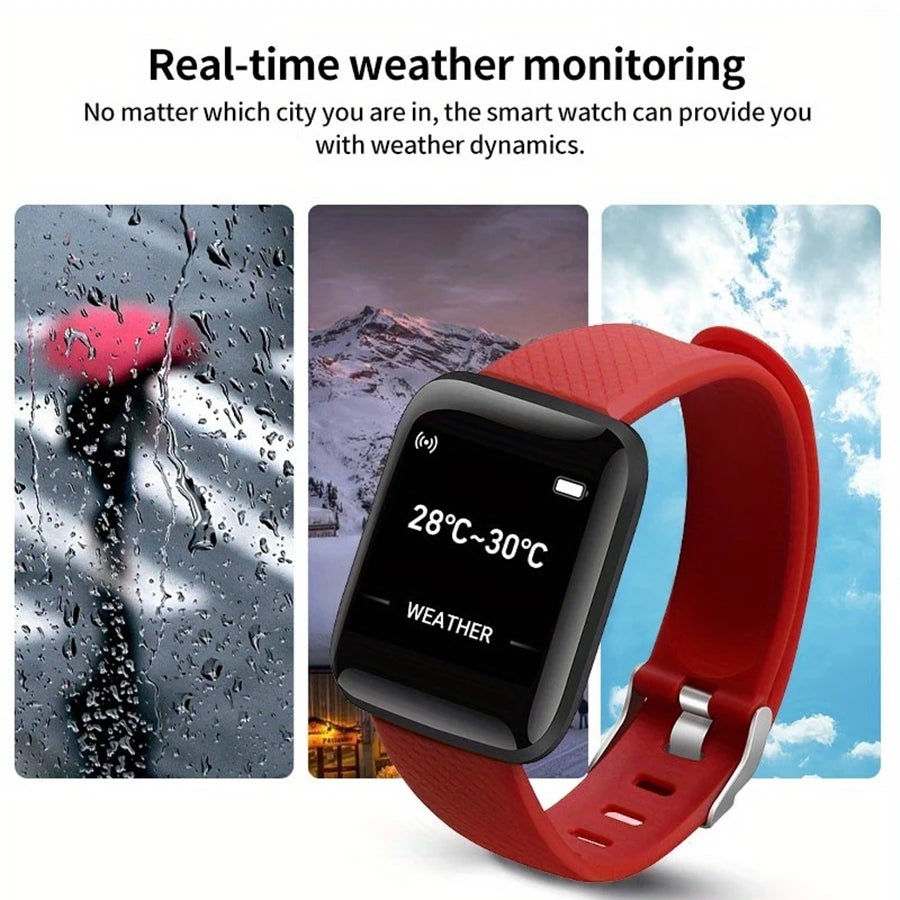 Smartwatch Fitness Tracker for Men & Women Android iOS Bluetooth Watch