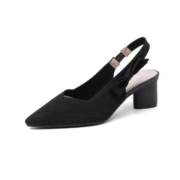 Women’s Knitted Pointed Heel Sandals