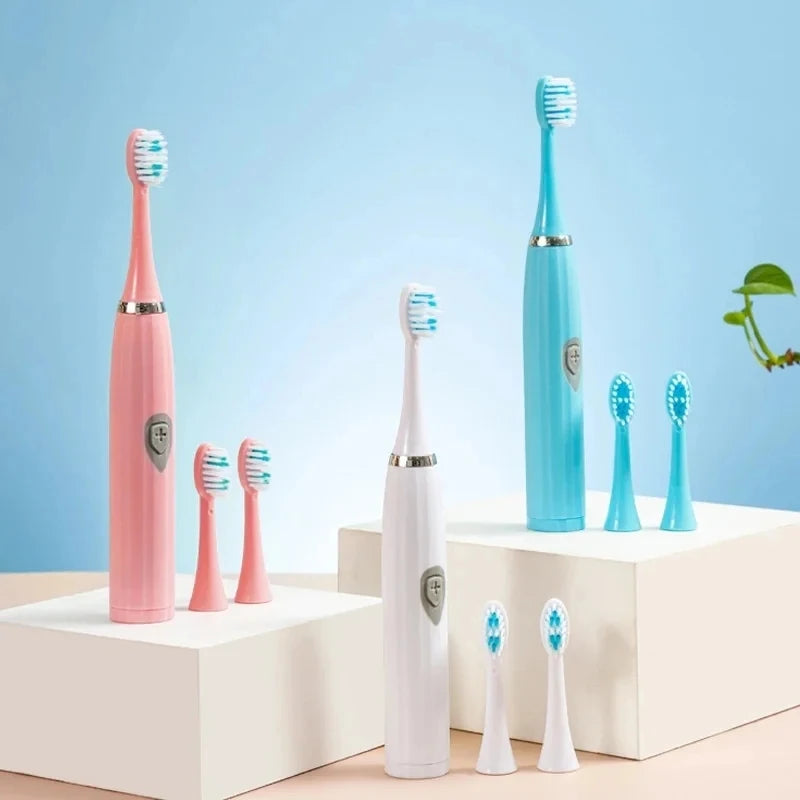 Electric Soft Bristle Toothbrush IPX6 Waterproof Portable Oral Care