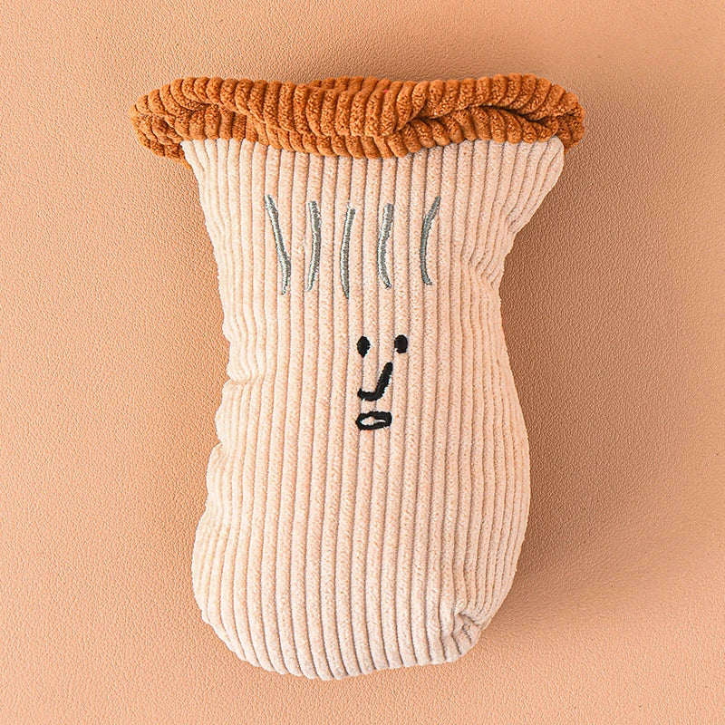 Plush Squeaky Dog Toy (Vegetable Series)