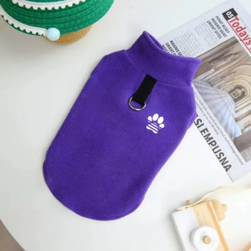 Fleece Winter Dog Sweater
