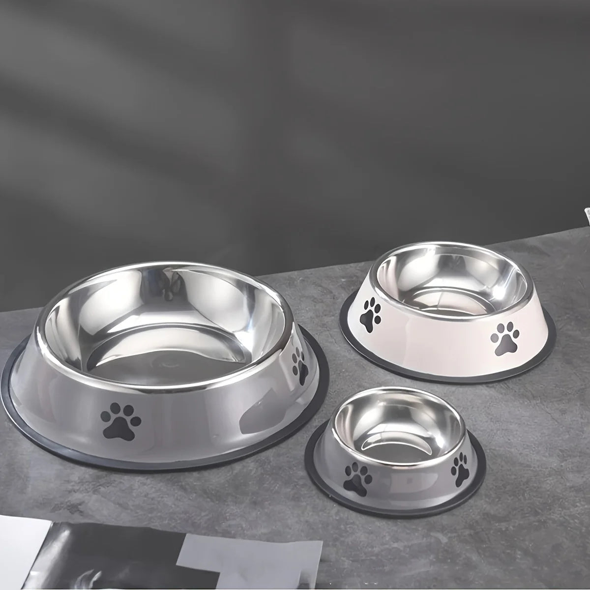 Stainless Steel Pet Bowl (16–22 cm)