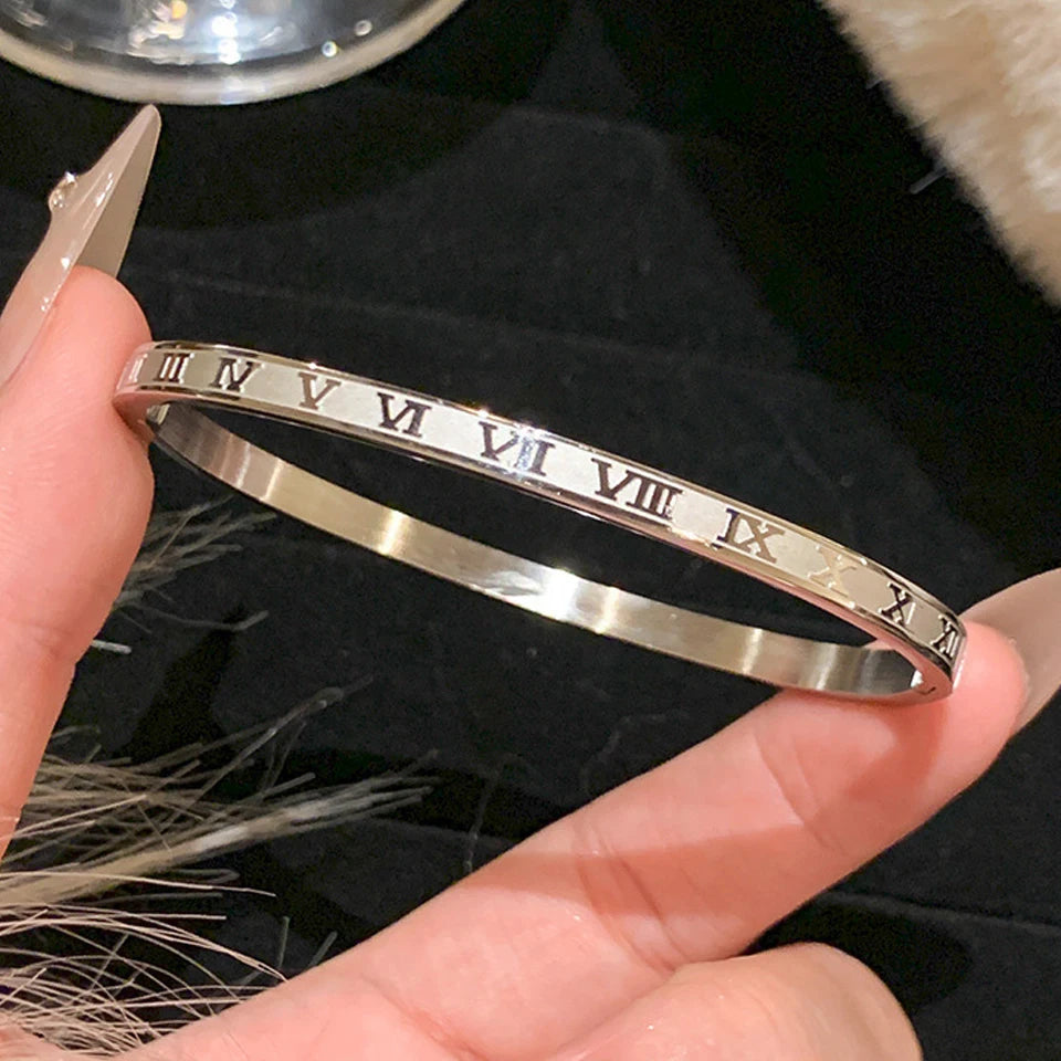 ZAKOL Zirconia Stackable Bracelet Set