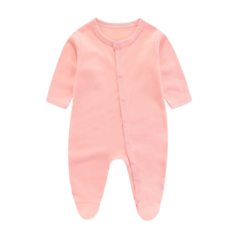 Newborn Baby Bodysuit & Romper – 0–9M