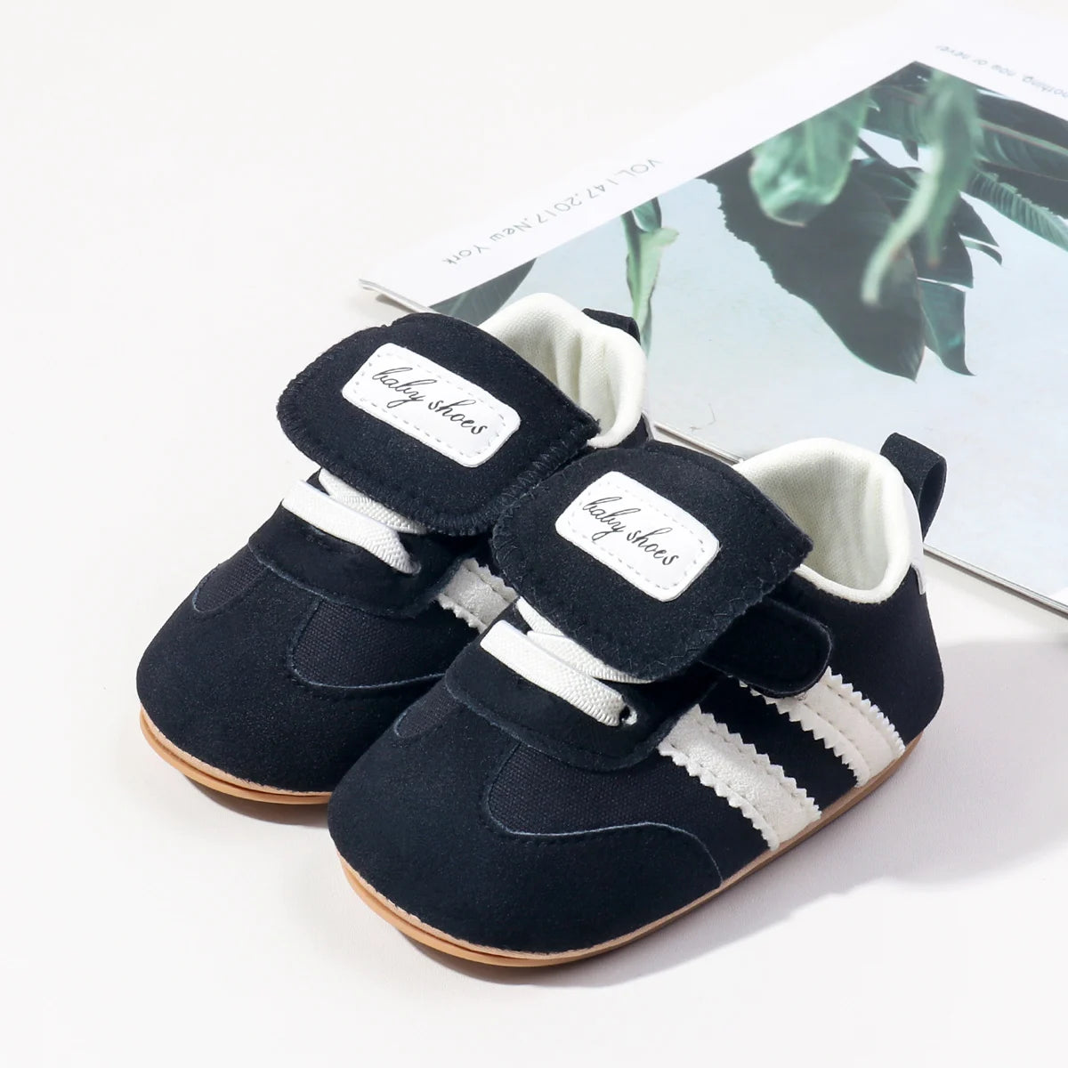 Baby Spring & Autumn Casual Walking Shoes – Retro Anti-Slip Sneakers for Boys & Girls