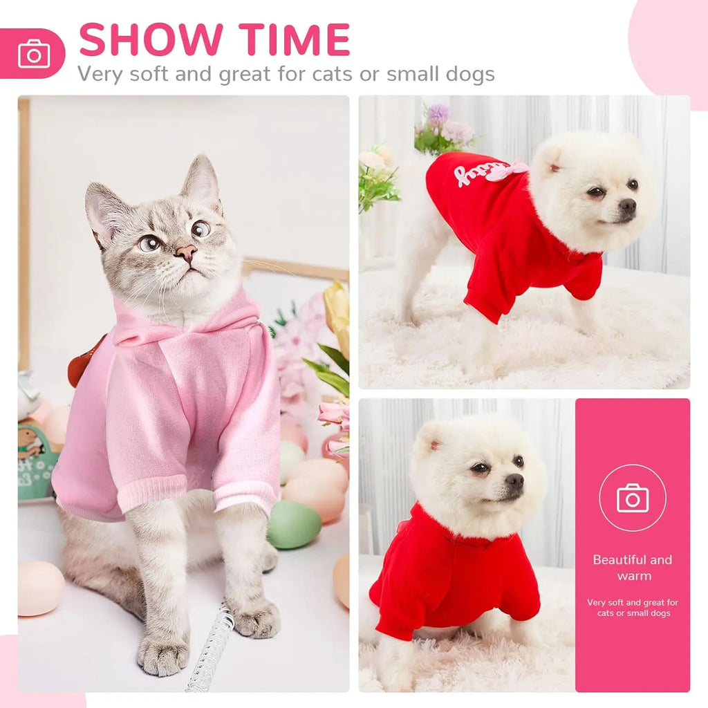 Fleece-Lined Dog Hoodie – Autumn/Winter